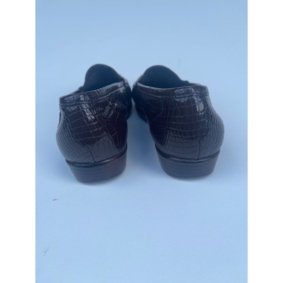 SAS Women's Simplify everyday Slip On Loafer Brown supple leather size 8m pre-ow - Picture 9 of 16